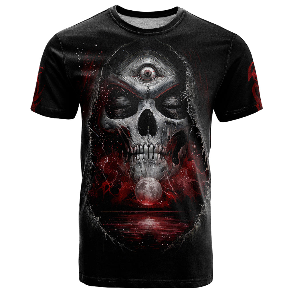 Skull T Shirt Prayer Skull - Wonder Print Shop
