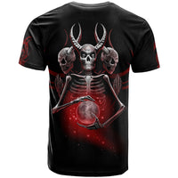 Skull T Shirt Prayer Skull - Wonder Print Shop
