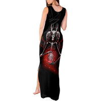 Skull Tank Maxi Dress Prayer Skull - Wonder Print Shop
