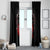 Skull Window Curtain Prayer Skull - Wonder Print Shop