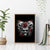 Skull Canvas Wall Art Three Skull No See Evil Rose - Wonder Print Shop