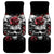 Skull Car Mats Three Skull No See Evil Rose - Wonder Print Shop