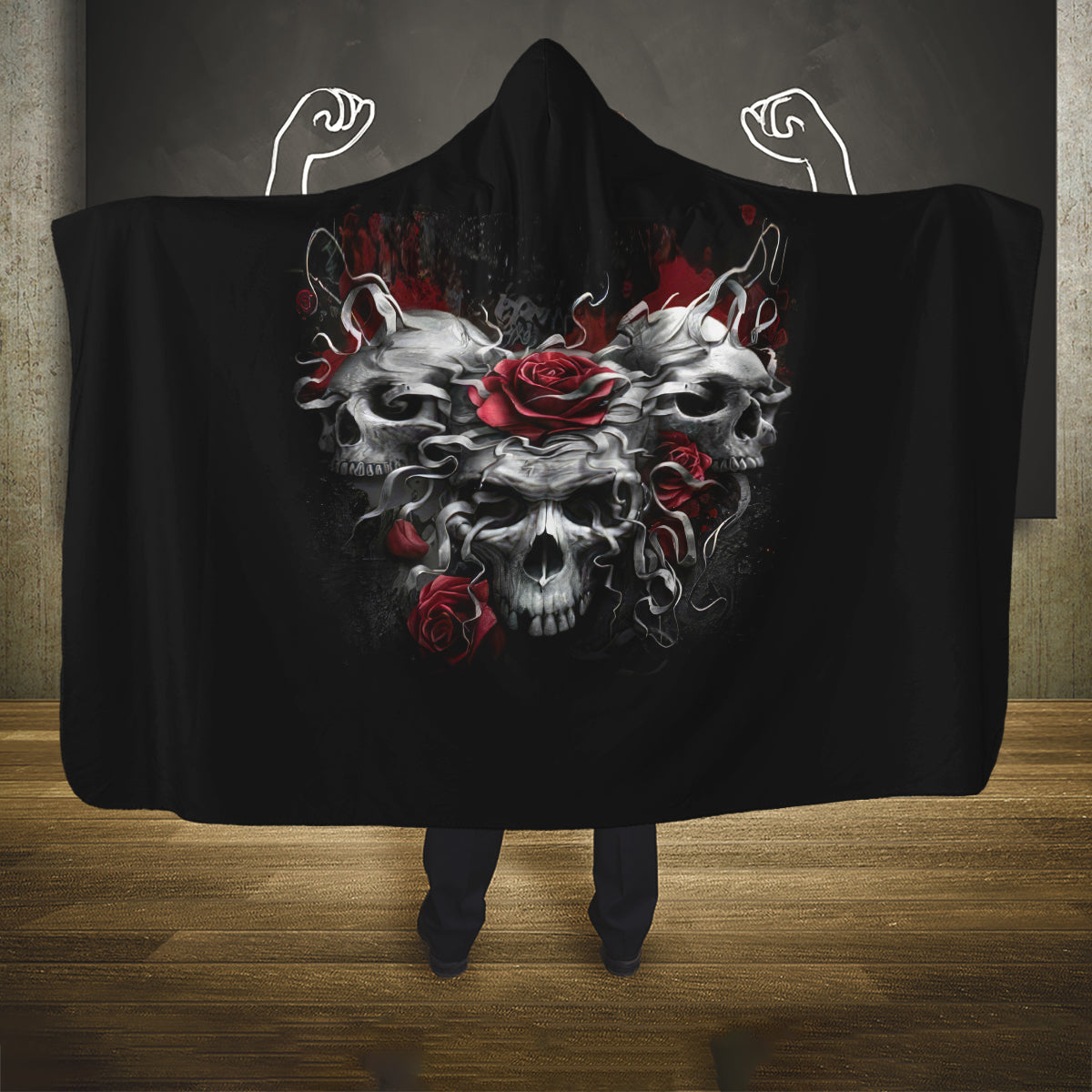 skull-hooded-blanket-three-skull-no-see-evil-rose