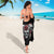 Skull Sarong Three Skull No See Evil Rose - Wonder Print Shop
