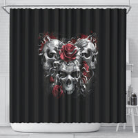 skull-shower-curtain-three-skull-no-see-evil-rose