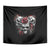 Skull Tapestry Three Skull No See Evil Rose - Wonder Print Shop