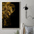 Skull Canvas Wall Art Golden Warrior Royal - Wonder Print Shop