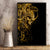 Skull Canvas Wall Art Golden Warrior Royal - Wonder Print Shop