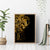 Skull Canvas Wall Art Golden Warrior Royal - Wonder Print Shop