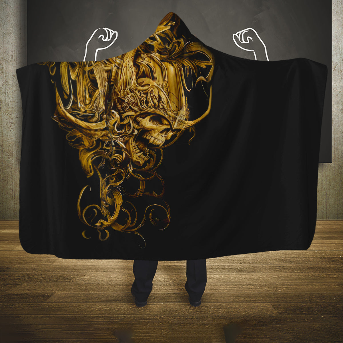skull-hooded-blanket-golden-warrior-royal