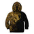Skull Kid Hoodie Golden Warrior Royal - Wonder Print Shop