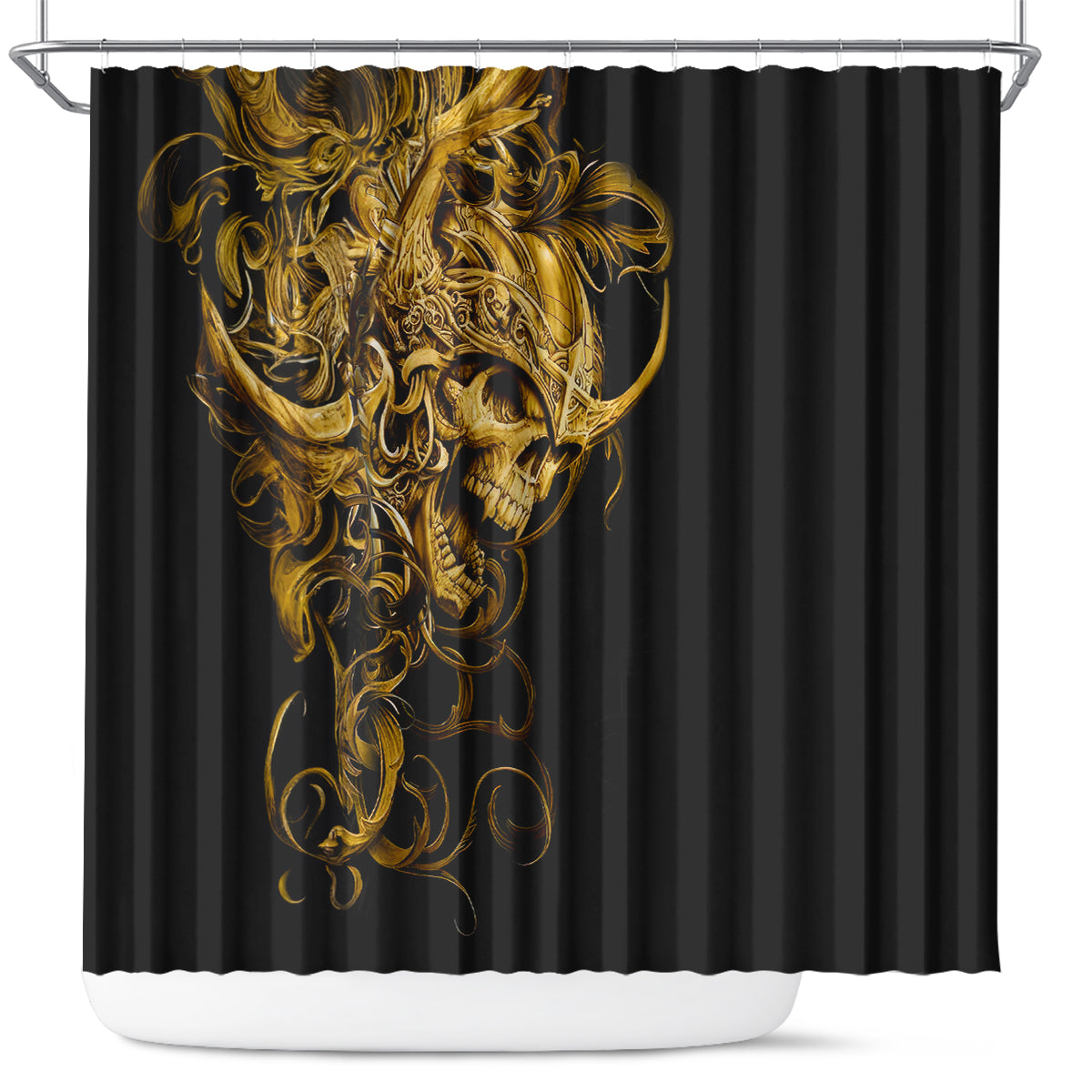 skull-shower-curtain-golden-warrior-royal
