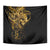 Skull Tapestry Golden Warrior Royal - Wonder Print Shop