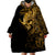 Skull Wearable Blanket Hoodie Golden Warrior Royal - Wonder Print Shop