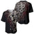Skull Baseball Jersey Silver Warrior Royal - Wonder Print Shop