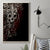 Skull Canvas Wall Art Silver Warrior Royal - Wonder Print Shop