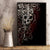 Skull Canvas Wall Art Silver Warrior Royal - Wonder Print Shop