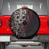 Skull Spare Tire Cover Silver Warrior Royal - Wonder Print Shop