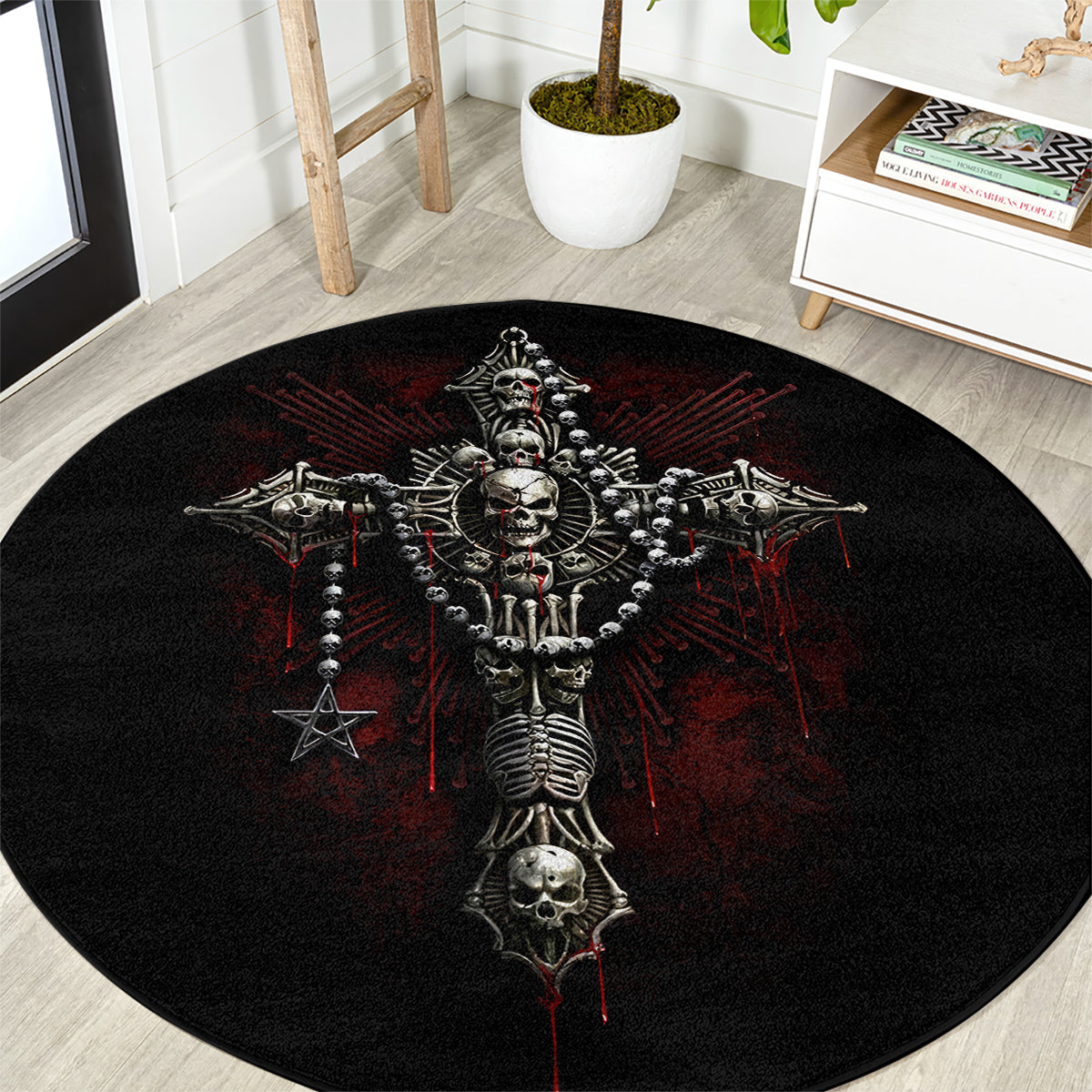 skull-round-carpet-head-skeleton-cross-skull