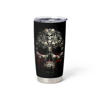 Skull Tumbler Cup Head Skeleton Cross Skull - Wonder Print Shop