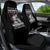 Skull Car Seat Cover Skull Girl Spoiled Wife - Wonder Print Shop