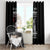 Skull Window Curtain Skull Girl Spoiled Wife - Wonder Print Shop