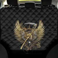 Skull Back Car Seat Cover Golden Skull Steampunk - Wonder Print Shop