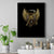 Skull Canvas Wall Art Golden Skull Steampunk - Wonder Print Shop