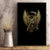 Skull Canvas Wall Art Golden Skull Steampunk - Wonder Print Shop