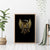 Skull Canvas Wall Art Golden Skull Steampunk - Wonder Print Shop