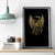 Skull Canvas Wall Art Golden Skull Steampunk - Wonder Print Shop