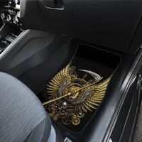 Skull Car Mats Golden Skull Steampunk - Wonder Print Shop