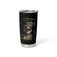 Skull Tumbler Cup Golden Skull Steampunk - Wonder Print Shop