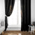 Skull Window Curtain Skeleton Steampunk Heart Inside - Wonder Print Shop