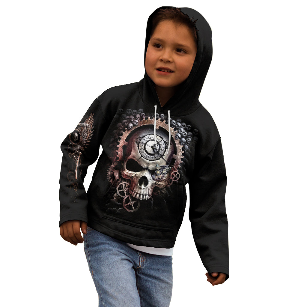 Skull Kid Hoodie Skull Grim Time Reaper - Wonder Print Shop