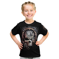 Skull Kid T Shirt Skull Grim Time Reaper - Wonder Print Shop