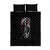 Skull Quilt Bed Set Skull Grim Time Reaper - Wonder Print Shop