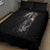 Skull Quilt Bed Set Skull Grim Time Reaper - Wonder Print Shop