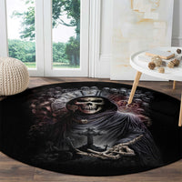 skull-round-carpet-skull-grim-time-reaper