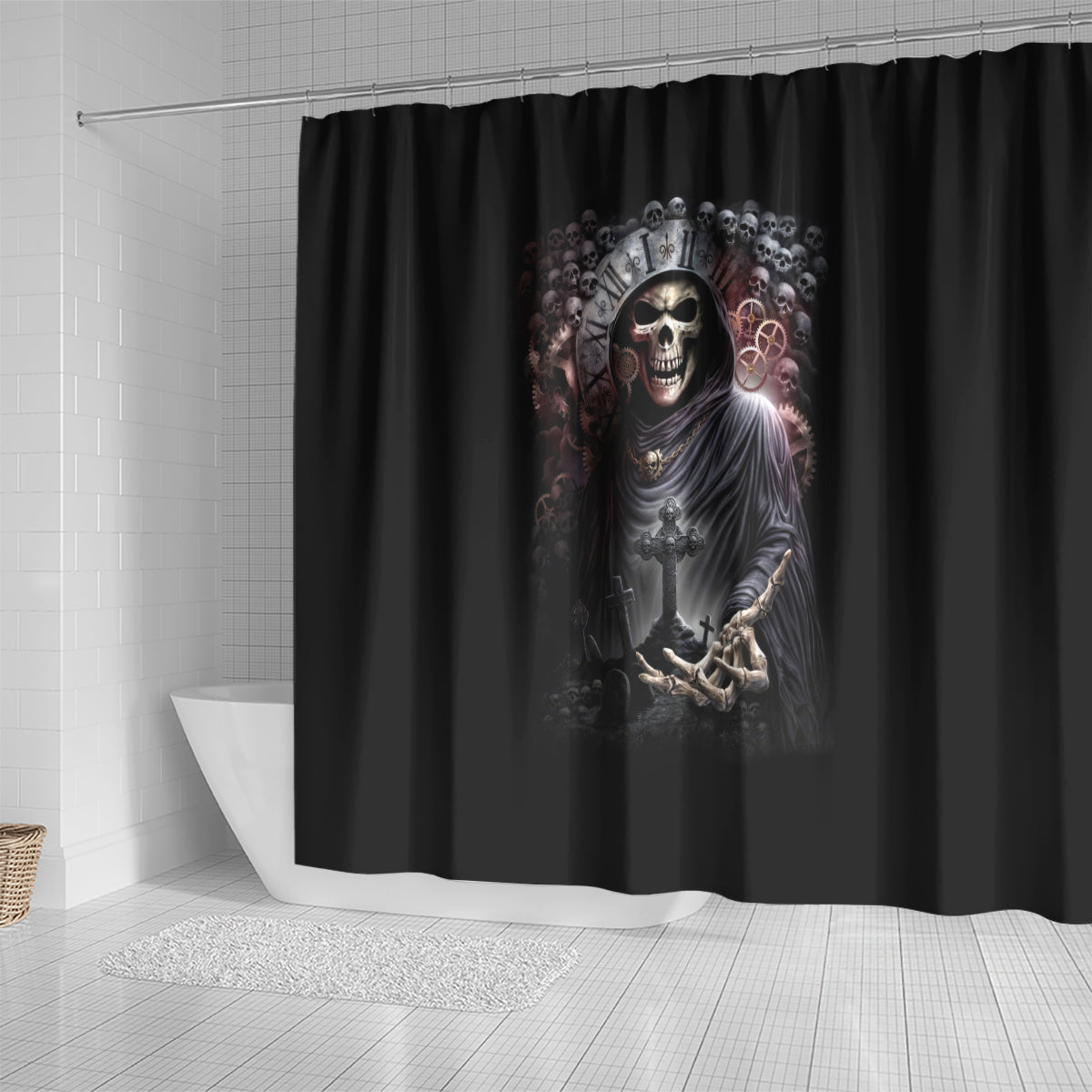 skull-shower-curtain-skull-grim-time-reaper
