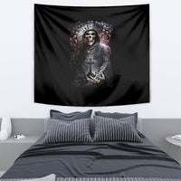 Skull Tapestry Skull Grim Time Reaper - Wonder Print Shop