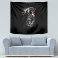 Skull Tapestry Skull Grim Time Reaper - Wonder Print Shop