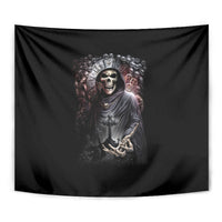 Skull Tapestry Skull Grim Time Reaper - Wonder Print Shop