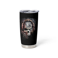 Skull Tumbler Cup Skull Grim Time Reaper - Wonder Print Shop