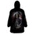 Skull Wearable Blanket Hoodie Skull Grim Time Reaper - Wonder Print Shop