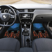 Skull Car Mats Three Skeleton No See No Speak No Hear - Wonder Print Shop
