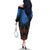 Skull Off The Shoulder Long Sleeve Dress Three Skeleton No See No Speak No Hear - Wonder Print Shop
