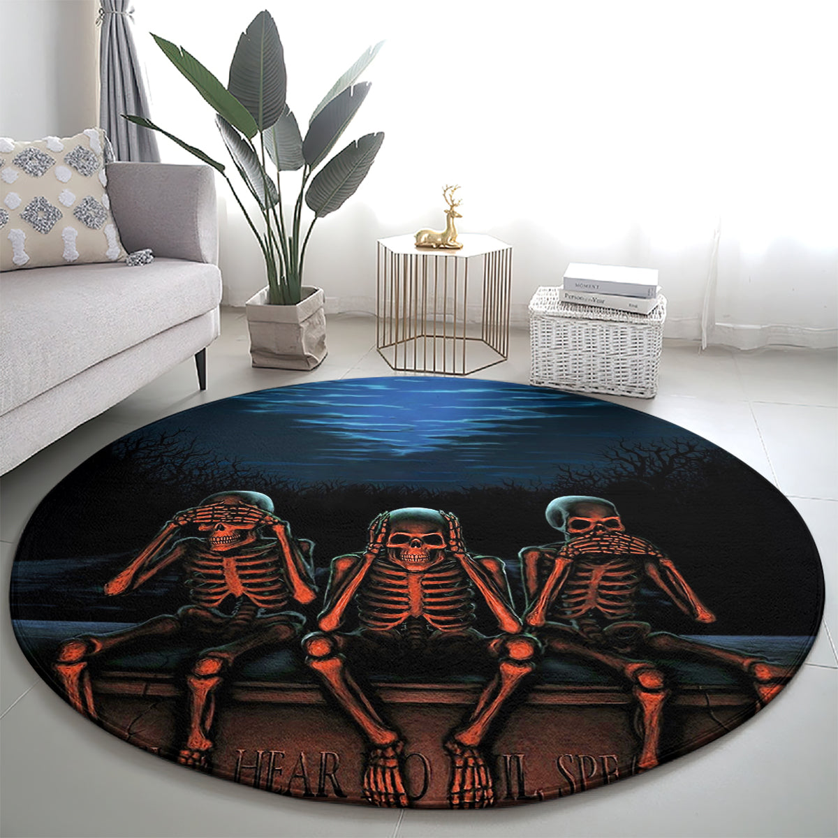 skull-round-carpet-three-skeleton-no-see-no-speak-no-hear
