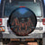 Skull Spare Tire Cover Three Skeleton No See No Speak No Hear - Wonder Print Shop