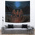 Skull Tapestry Three Skeleton No See No Speak No Hear - Wonder Print Shop